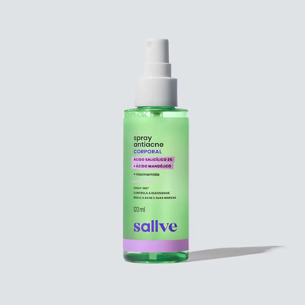 Spray Antiacne Corporal sallve 120ml