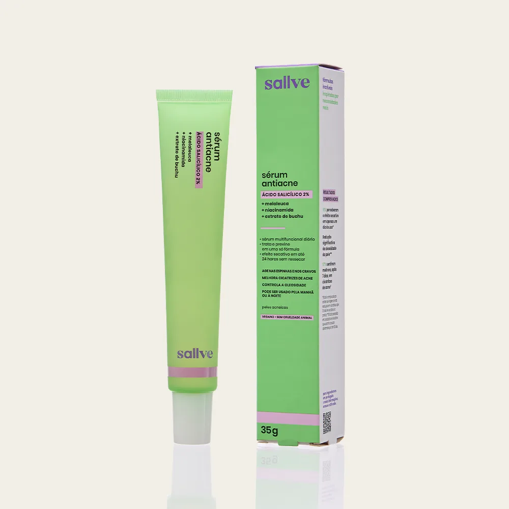 Sérum Antiacne 35g com a embalagem